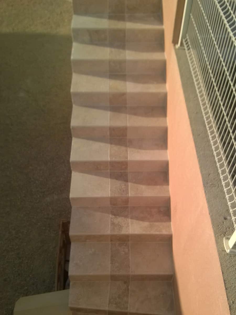 Escaliers extérieur en pierre