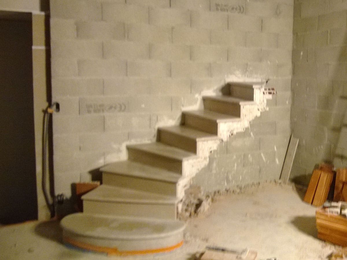 Escalier sous voûte Sarrasine