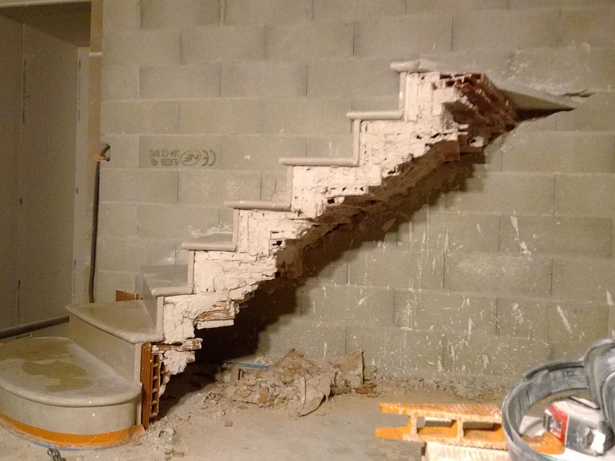 Escalier sous voûte Sarrasine