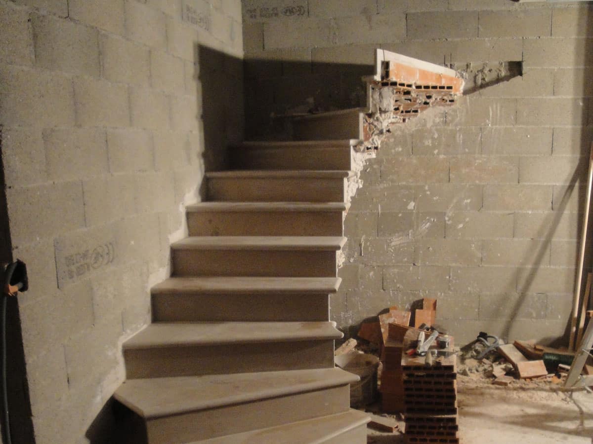 Escalier sous voûte Sarrasine