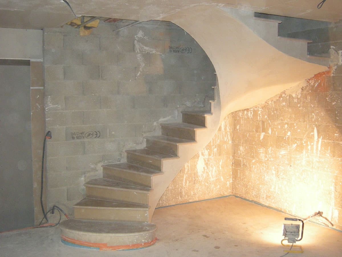 Escalier sous voûte Sarrasine
